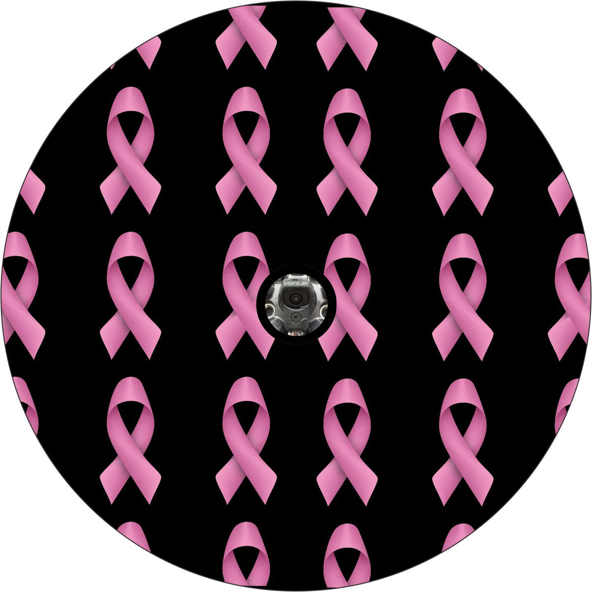 Breast Cancer Awareness Ribbons Spare Tire Cover for Jeep, RV, Camper,