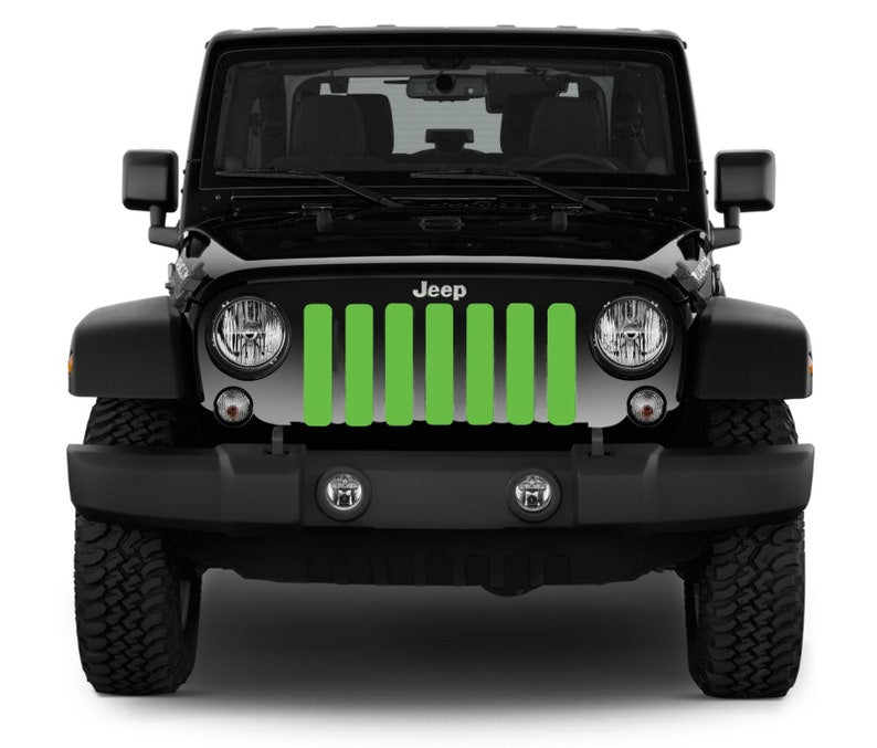 Solid Color Jeep Grille Insert