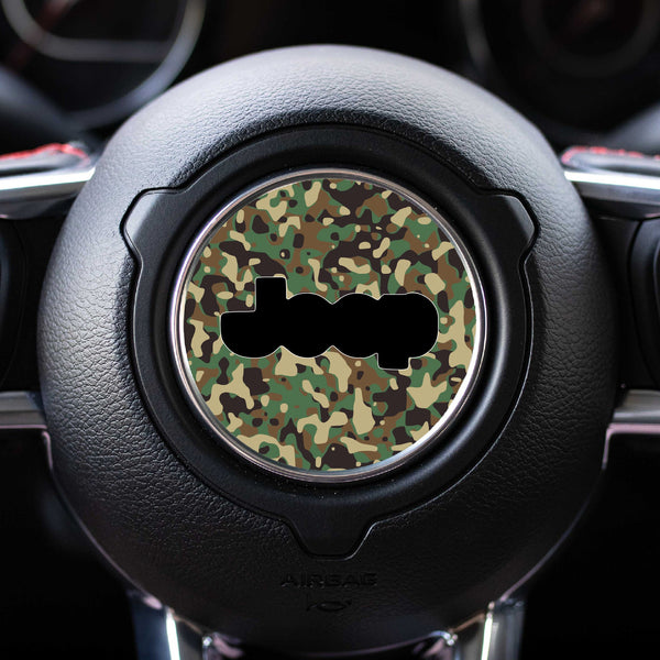 Camo Steering Wheel Decal for Jeep