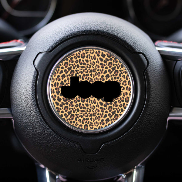 Animal Print Steering Wheel Decal for Jeep