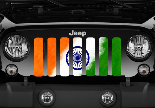Flag of India Grille Insert