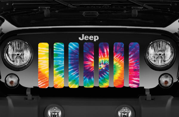 Hippie Life Tie Dye Grille Insert