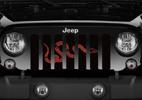 Join Or Die Red Grille Insert