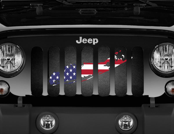 Long Island Old Glory Grille Insert