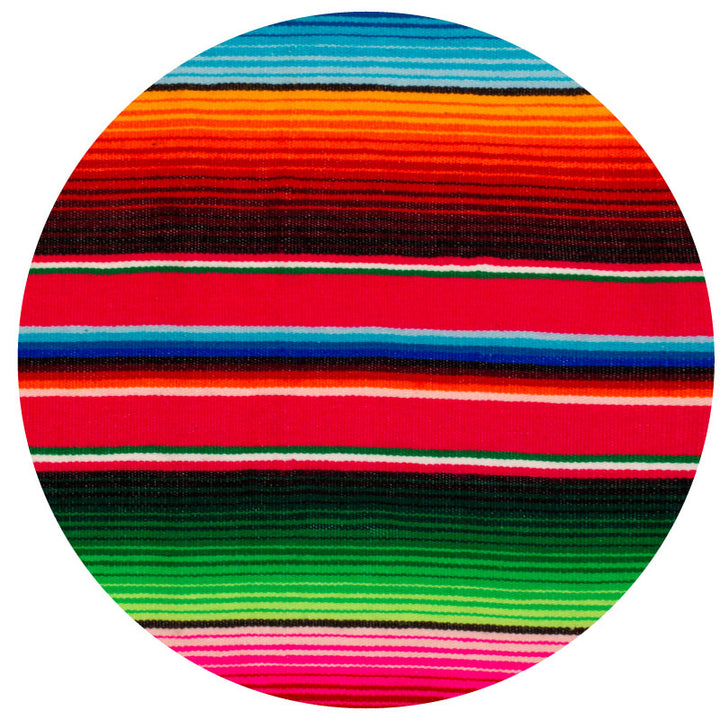 Serape Mexican blanket print design spare tire cover