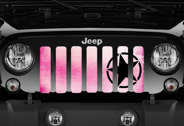 Oscar Mike Pink Ombre Grille Insert