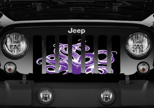 Purple Octopus Grille Insert