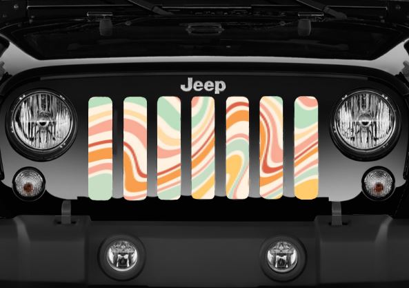 Retro Waves Grille Insert