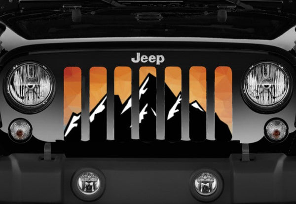 Rocky Top Orange Grille Insert