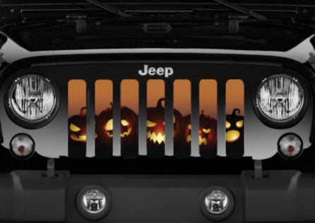 Angry Pumpkins Grille Insert