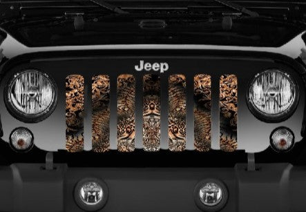 Baroque Animal Print Grille Insert