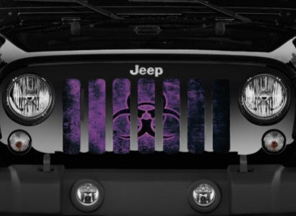 BioHazard Glow Purple Grille Insert
