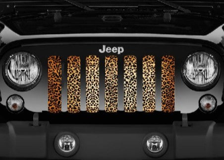 Cheetah Print Grille Insert