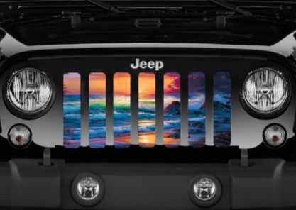 Colorful Beach Grille Insert