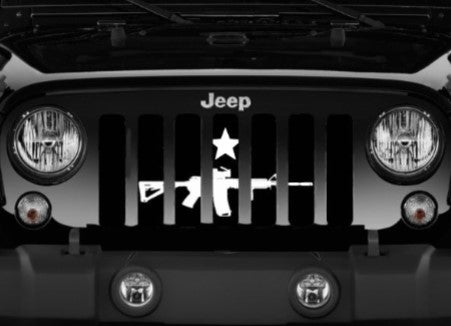 Come Take It - AR Jeep Grille Insert