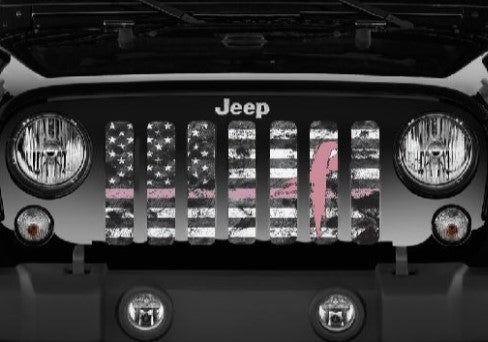 Dirty Grace Tactical Pink Ribbon Grille Insert
