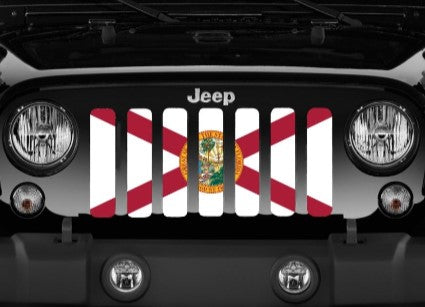 Florida State Flag Grille Insert