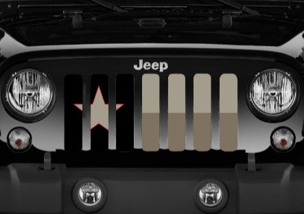 Gobi Texas Flag Grille Insert