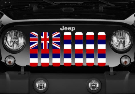 Hawaii State Flag Grille Insert