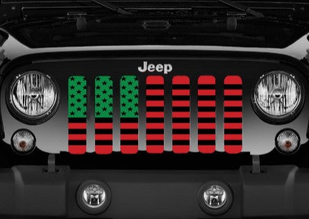 Juneteenth Flag Grille Insert