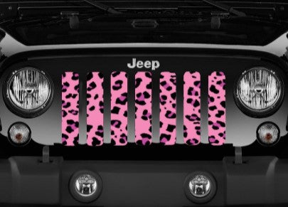 Lady Leopard Print Grille Insert