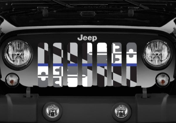 Maryland Tactical Back The Blue Grille Insert