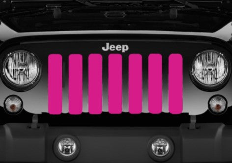 Solid Pink Grille Insert