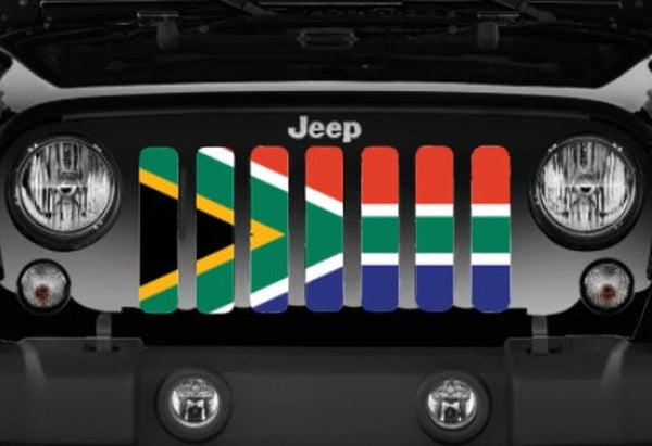 South Africa Flag Grille Insert