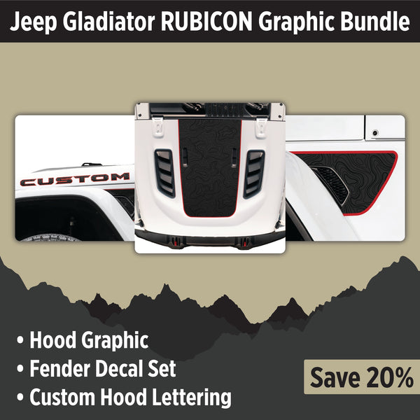 Graphic Kit for Gladiator JT RUBICON