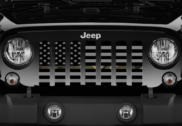 Tactical Woodland Stripe Grille Insert