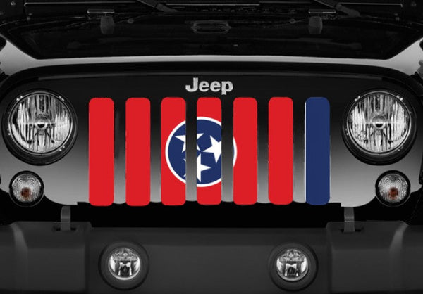 Tennessee State Flag Grille Insert