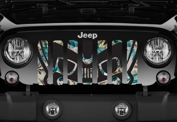 Tiki Bob Blue Hawaii Grille Insert