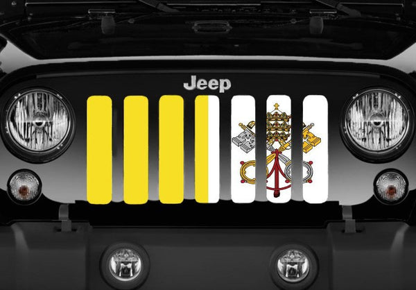 Vatican City Flag Grille Insert