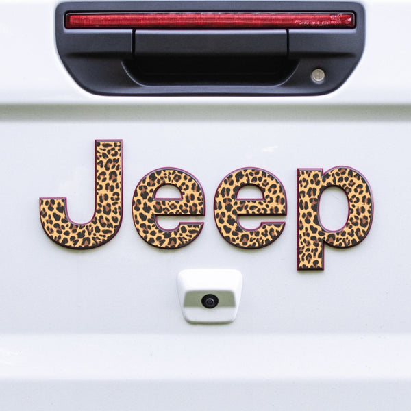 Emblem Decal set for Jeep Gladiator | Animal Print