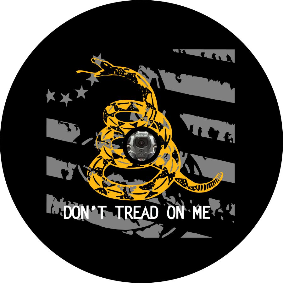 Don't Tread on Me Flag (any color snake)
