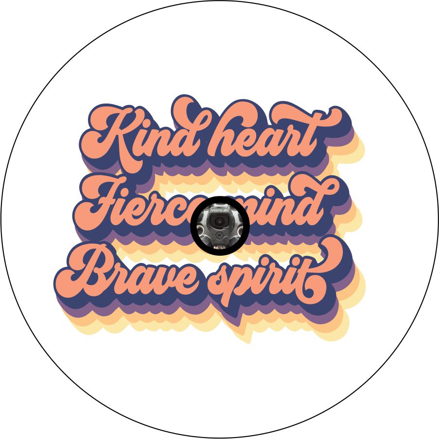 Kind Heart, Fierce Mind, Brave Spirit Quote