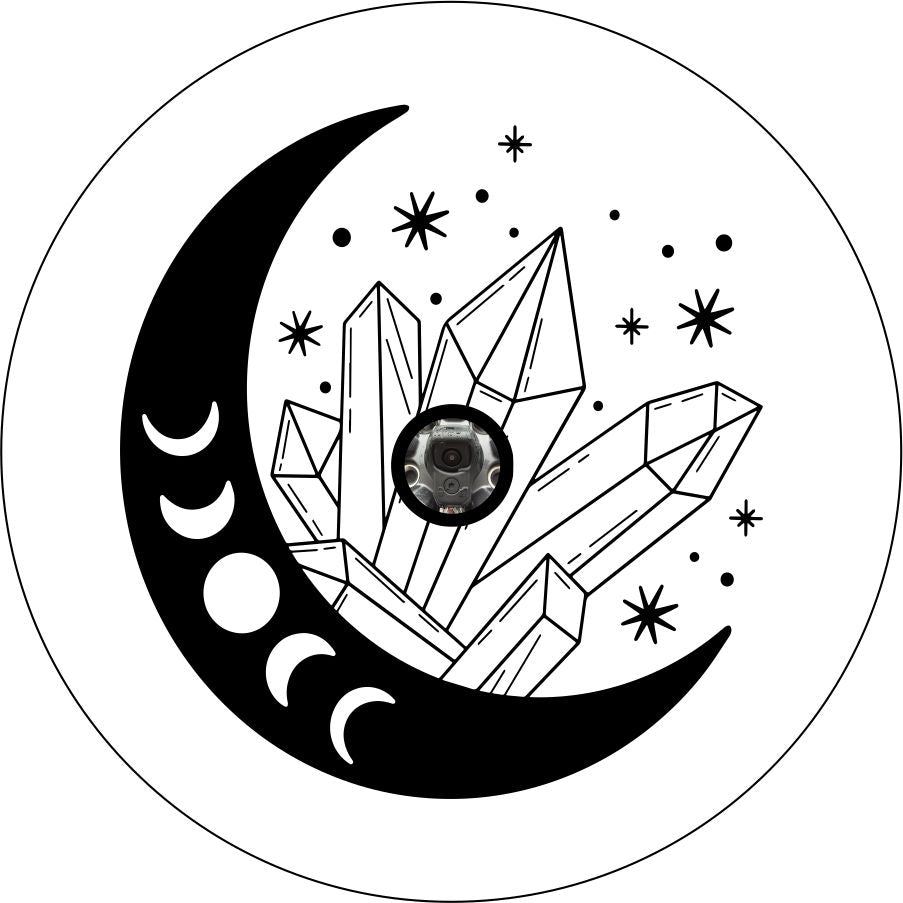 Moon Phase with Crystals