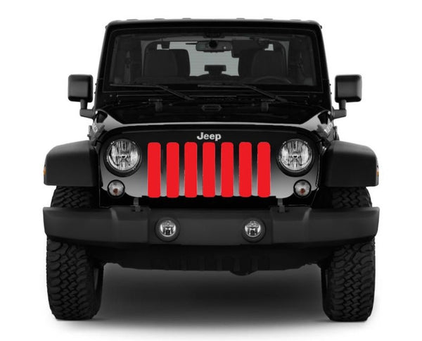 Solid Color Jeep Grille Insert